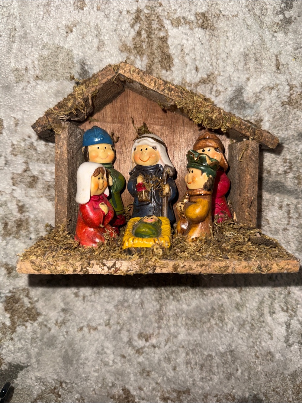 Nativity Set Christmasville Ronnie Walter Baby Jesús Holiday Christmas Decor